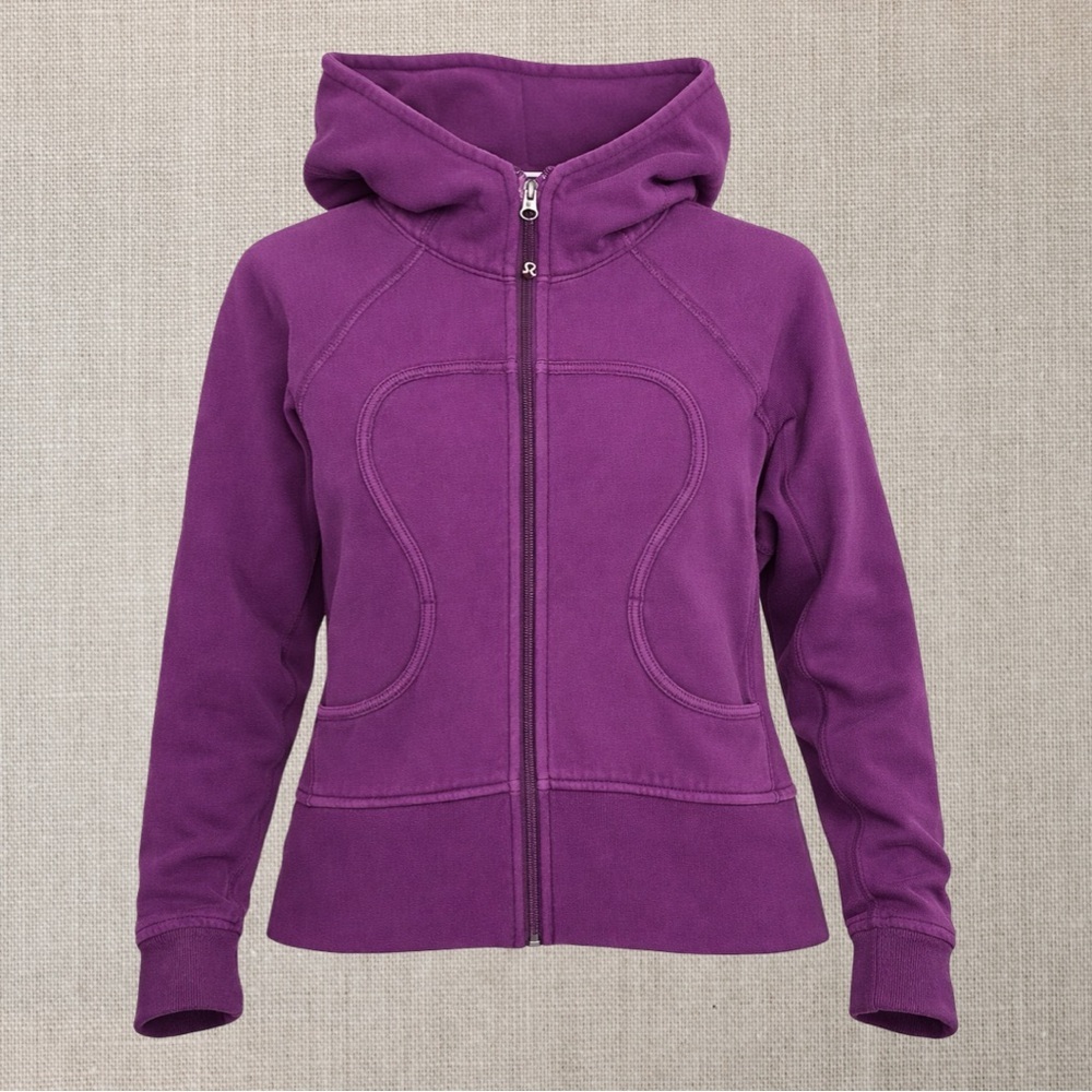 Lululemon Scuba Hoodie II - Solid Purple